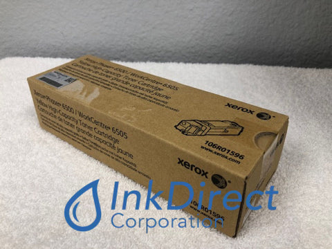 Xerox 106R1596 106R01596 Phaser 6500 High Yield Toner Cartridge Yellow , Xerox-Tektronix - Laser Printer Phaser 6500, - Multi Function WorkCentre 6505,