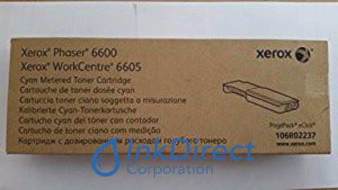 Xerox 106R2237 106R02237 Metered Toner Cartridge Cyan