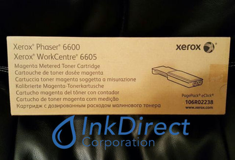 Xerox 106R2238 106R02238 Metered Toner Cartridge Magenta