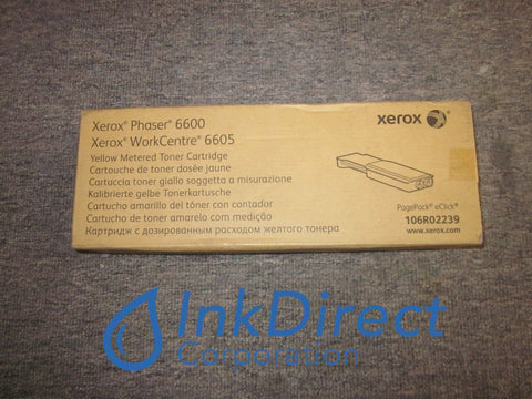  Xerox 106R2239 106R02239 Metered Toner Cartridge Yellow