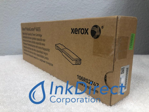 Xerox 106R2747 106R02747 Toner Cartridge Black WorkCentre 6655 6655X Toner Cartridge , Xerox - WorkCentre 6655, 6655X,