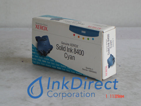 Genuine Xerox 108R605 108R00605 Phaser 8400 Ink Stick Cyan
