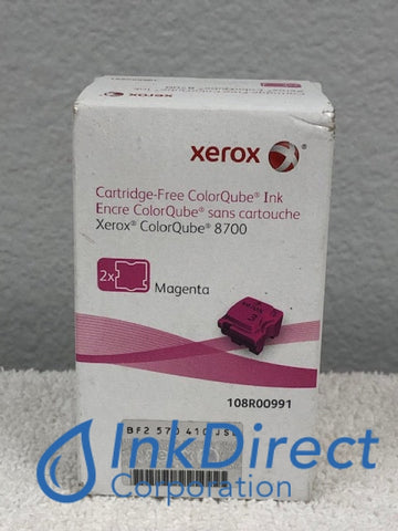 Xerox 108R991 108R00991 ColorQube 8700 Ink Stick Magenta Ink Stick , Xerox - Printer  Color Qube 8700dt,  ColorQube  8700,  8700dn,  8700n,
