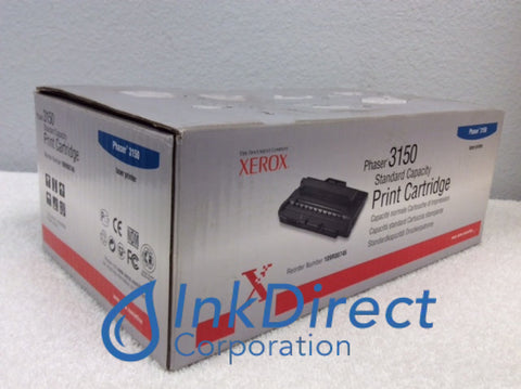 Xerox 109R746 109R00746 Phaser 3150 Standard Yield Toner Cartridge Black Toner Cartridge , Xerox - Laser Printer Phaser 3150, 3150B,