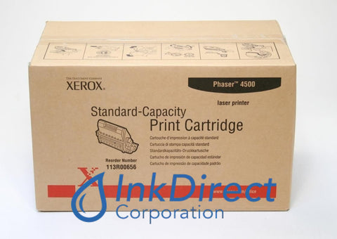 Genuine Xerox 113R656 113R00656 Phaser 4500 Standard Yield Toner Black