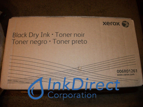 Genuine Xerox 6R1261 6R01261 006R01261 Dry Ink Black , Xerox - Digital Printer Nuvera 100, 120, 144, 288,