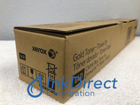 Xerox 6R1802 006R01802 PrimeLink XC9065 XC9070 Toner Cartridge Gold Toner Cartridge , Xerox &nbsp; - Laser Printer &nbsp;PrimeLink C9065, &nbsp;C9070, &nbsp;XC9065, &nbsp;XC9070,