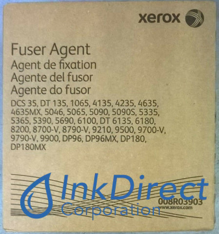 Xerox 8R3903 008R03903 Fuser Oil 6 Bottles / Case Fuser Oil
