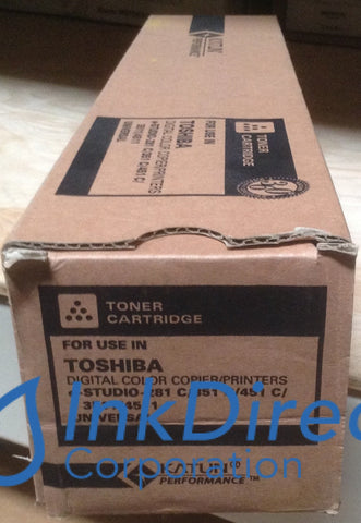 1 - Compatible Replacement for Toshiba T281CK T-281C-K  Toner Cartridge Black e-Studio 281C 351C 451C