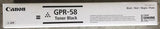 Genuine Canon 2182C003AA GPR-58 Toner Cartridge Black