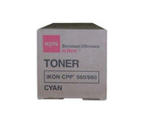Genuine Ikon A0VW4K0 CPP 560/660 Toner Cyan
