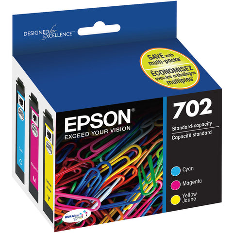 Genuine Epson T702520 Ink Jet Cartridge Color Cyan Magenta Yellow Ink Jet Cartridge Workforce   3720,