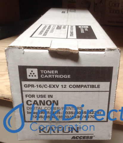 Compatible Replacement For Canon 9634A003Aa Gpr-16 Toner Cartridge Black