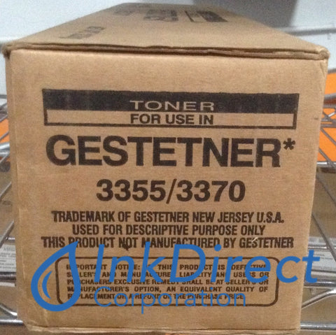 Compatible Replacement For Gestetner 885237 89852 885437 Type 5105 Toner Cartridge Black
