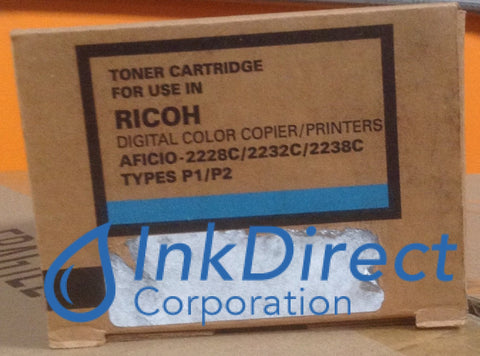 Compatible Replacement For Ricoh 888234 884903 Type P1 Toner Cartridge Cyan