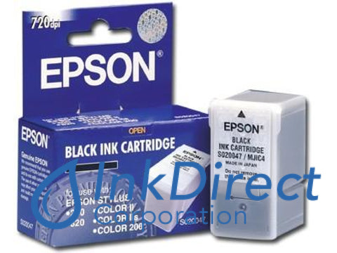 ( Expired ) Genuine Epson S020047 Ink Jet Cartridge Black