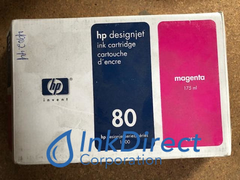 ( Expired ) HP C4874A HP 80 Ink Jet Cartridge Magenta Ink Jet Cartridge , HP - InkJet Printer DesignJet 1050C, 1055CM
