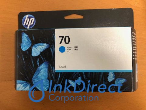 ( Expired ) HP C9452A HP 70 Ink Jet Cartridge Cyan Ink Jet Cartridge , HP - InkJet Printer DesignJet Z2100, Z3100, Z3100SP GP