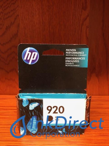 ( Expired ) HP CD971AN HP 920 Ink Jet Cartridge Black Ink Jet Cartridge , HP   - All-in-One  OfficeJet Pro 6500,   - InkJet Printer OfficeJet  6000,  6500,  7000