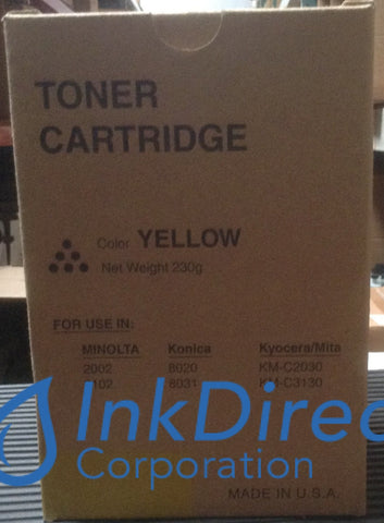 Generic Replacement For Konica Minolta 8937906 8937-906 Y4A Toner Yellow