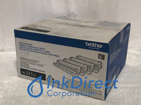 Genuine Brother DR221CL DR221-CL Drum Unit Drum Unit , Brother - MFC 9130, 9130CW, 9330, 9330CDW, 9340, 9340CDW, HL 3140, 3140CW, 3170, 3170CDW,