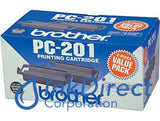 Genuine Brother Pc201- 2Pk Pc-201 - Print Cartridge Black