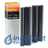 Genuine Brother Pc302Rf Pc-302Rf Ribbon Refill Black