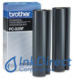 Genuine Brother Pc92Rf Pc-92Rf Ribbon Refill Black