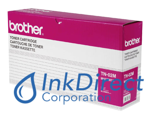 Genuine Brother Tn02M Tn-02M Toner Cartridge Magenta