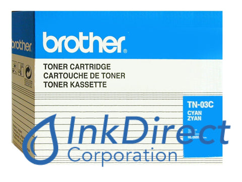 Genuine Brother Tn03C Tn-03C Toner Cyan