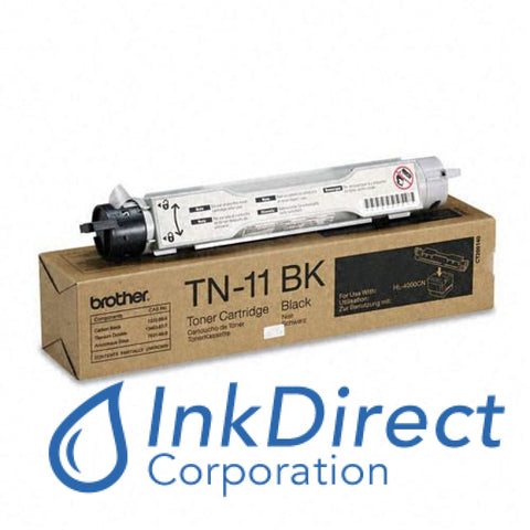 Genuine Brother Tn11Bk Tn-11Bk Toner Cartridge Black