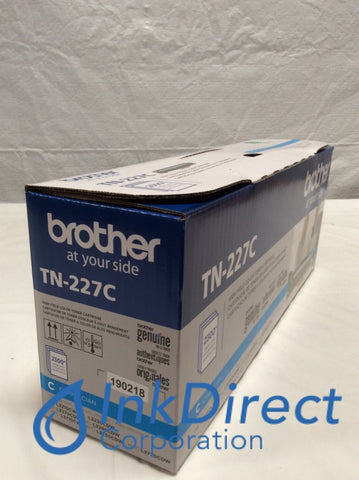 Genuine Brother TN227C TN-227C Toner Cartridge Cyan HL L3210CW L3230CDW L3270CDW L3290CDW MFC L3710CW L3750CDW L3770CDW Toner Cartridge