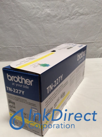 Genuine Brother TN227Y TN-227Y Toner Cartridge Yellow HL L3210CW L3230CDW  L3270CDW L3290CDW – Ink Direct Corporation