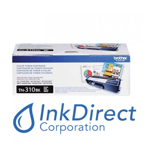 Genuine Brother Tn310Bk Tn-310Bk Toner Cartridge Black