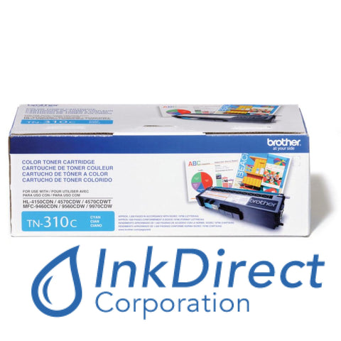 Genuine Brother Tn310C Tn-310C Toner Cartridge Cyan