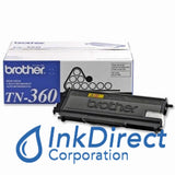 Genuine Brother Tn360 Tn-360 Toner Cartridge Black ( Lot Of 3 )