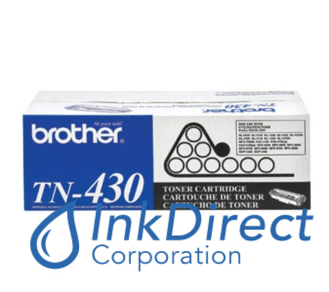 Genuine Brother Tn430 Tn-430 Standard Yield Toner Cartridge Black