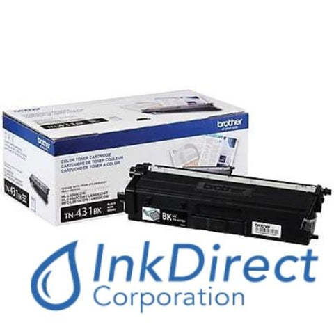 Genuine Brother Tn431Bk Tn-431Bk Toner Cartridge Black Toner Cartridge Laser Printer  HL L8260CDW,  L8360CDW,  L8360CDWT,   - Multi Function MFC  L8610CDW,  L8900CDW,