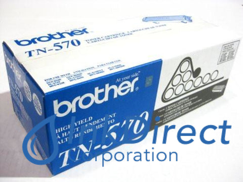 Genuine Brother Tn570 Tn-570 High Yield Toner Cartridge Black