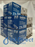 Genuine Brother TN580 TN-580 TN580 High Yield Toner Cartridge Black ( lot of 5 ) Toner Cartridge