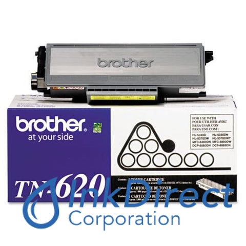 Genuine Brother Tn620 Tn-620 Toner Cartridge Black