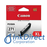 Genuine Canon 0340C001Aa Cli-271Gy Xl Ink Jet Cartridge Gray ( Lot Of 10 )