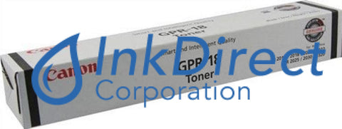 Genuine Canon 0384B003Aa Gpr-18 Toner Cartridge Black