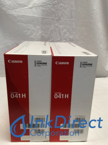 Genuine Canon 0453C001 Canon 041H Toner Cartridge Black ( Lot of 2 ) LBP 312dn Toner Cartridge