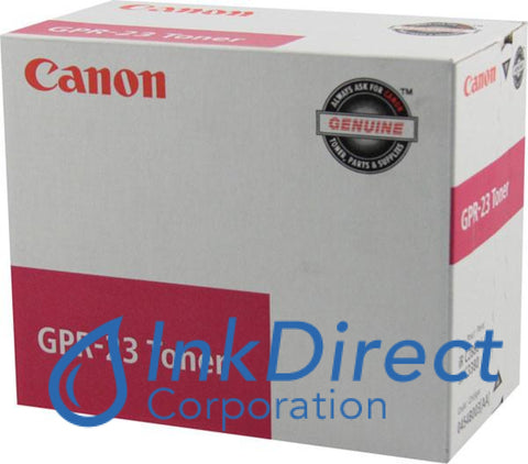 Genuine Canon 0454B003Aa Gpr-23 Toner Cartridge Magenta