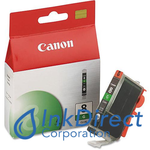 Genuine Canon 0627B002Aa Cli-8G Ink Jet Cartridge Green