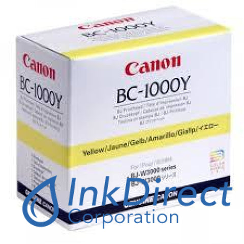 Genuine Canon 0933A001Aa Bc-1000Y Printhead Yellow