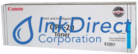 Genuine Canon 1068B001Aa Gpr-20 Toner Cartridge Cyan
