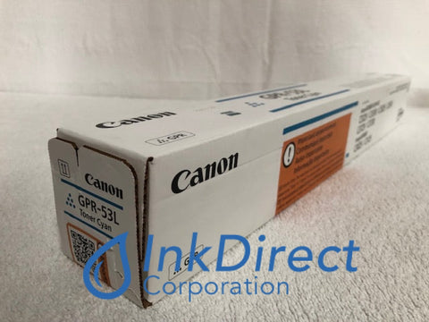 Genuine Canon 1391C003 1393C003AC GPR-53L Toner Cartridge Cyan Toner Cartridge , Canon - Copier Digital ImageRunner Advance C3325i, C3330i,