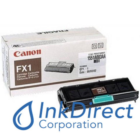 Genuine Canon 1551A002Aa Fx-1 Toner Cartridge Black